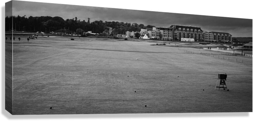 1st tee old cousre st andrews scotland  panoramic Canvas Print