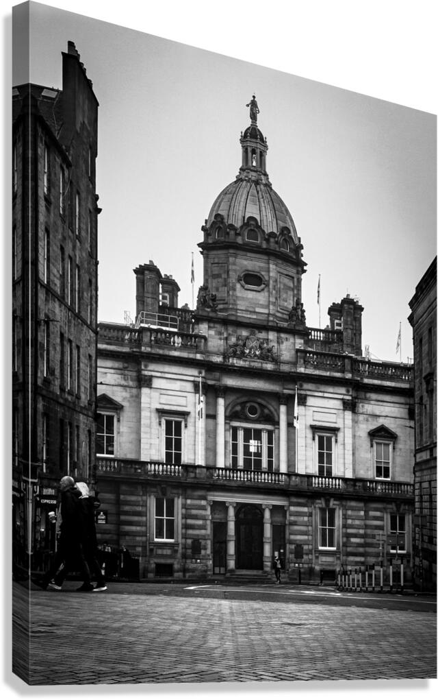 museum on the mound  vertical 4685 Museum 13k Canvas Print