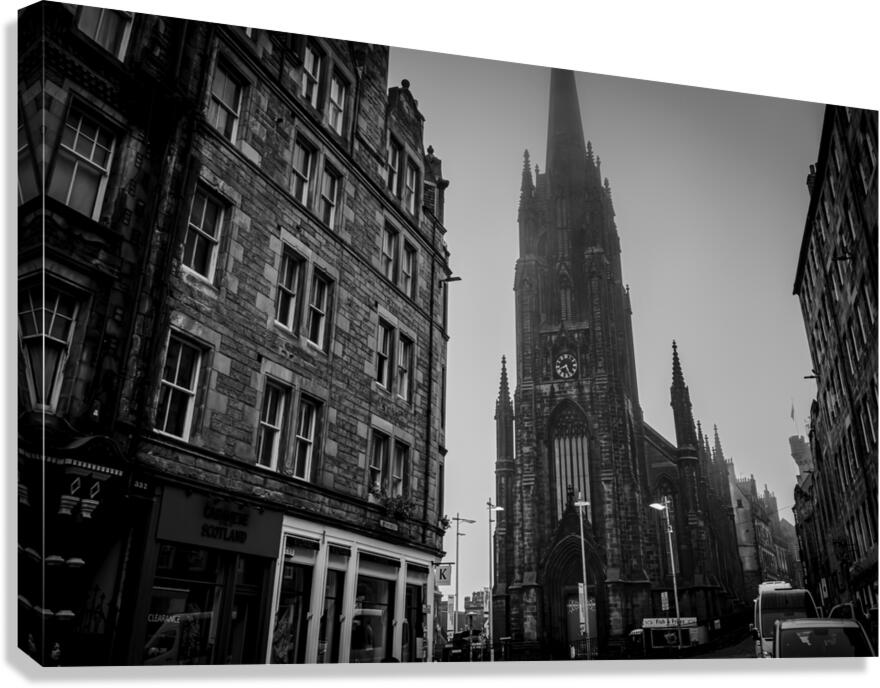 royal mile at johnston terrace  horizontal 4694 T Canvas Print