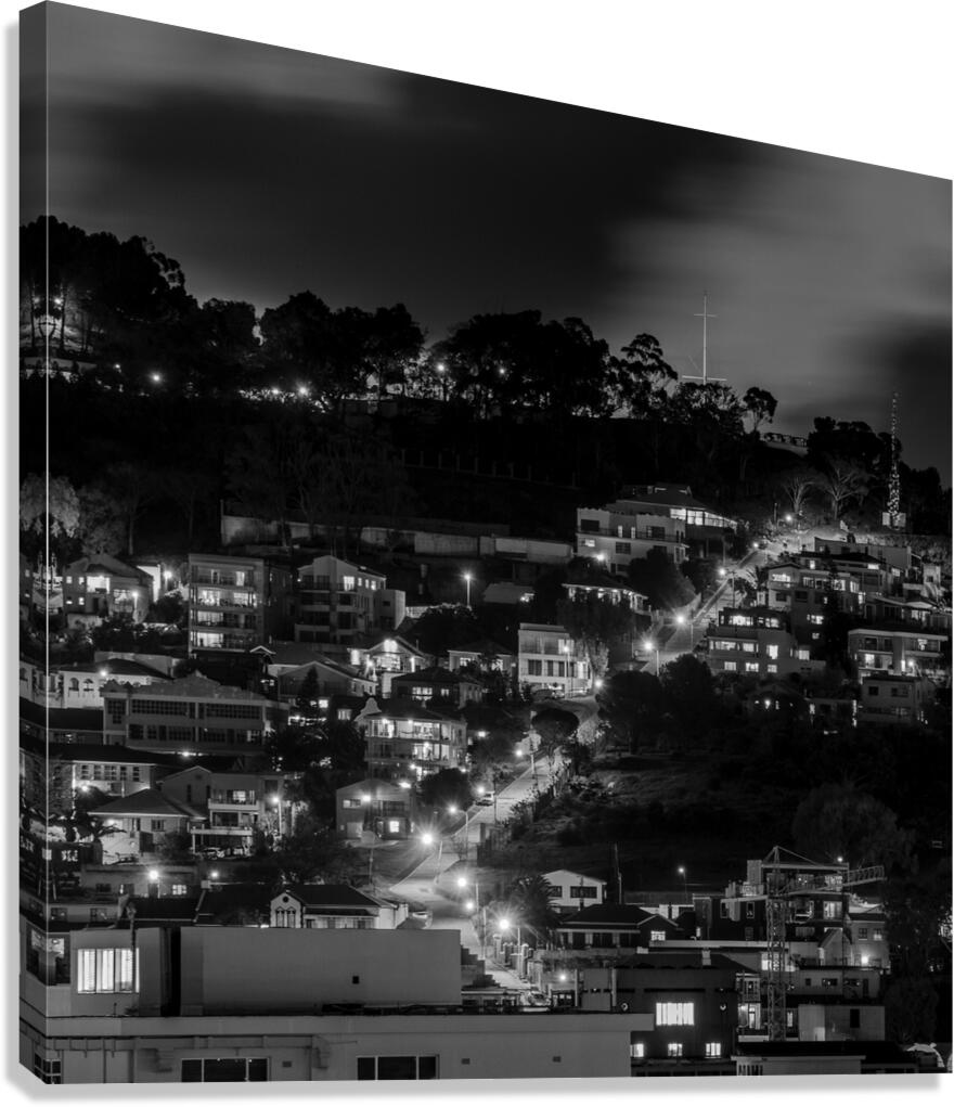 cape town cannon hill noon  square 2973 Cannon 13 Canvas Print
