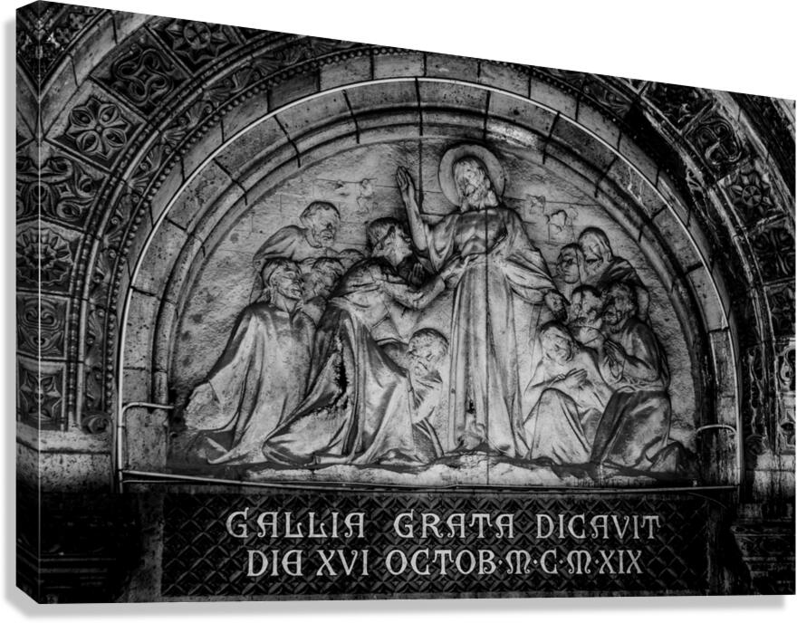 gallia grata dicavit  horizontal 2474 Dicavit 13k Canvas Print