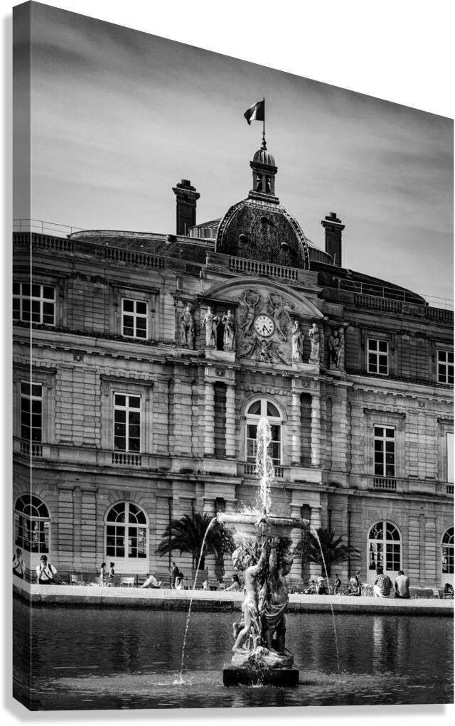 french senat building  vertical 2464 Senat 13k.jp Canvas Print