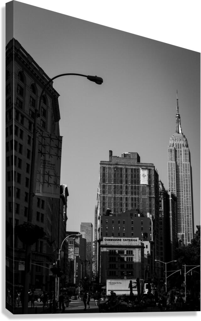 empire state building flatiron district  vertical Canvas Print