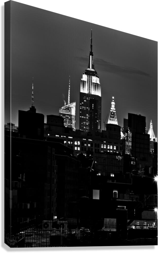 empire state building nolita  vertical 1435 Eliza Canvas Print