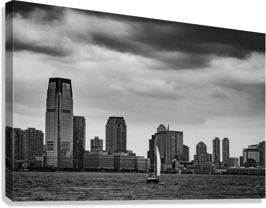 goldman sachs building jersey city  horizontal 14 Canvas Print
