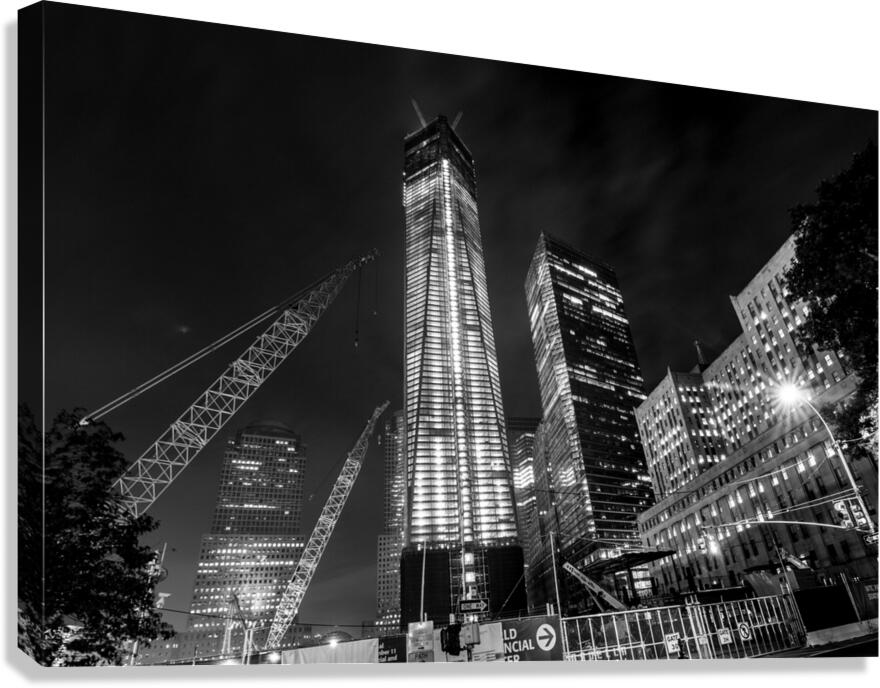 freedom tower world trade center  horizontal 1510 Canvas Print