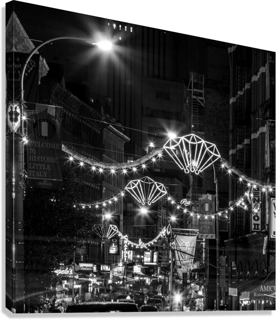 little italy nyc  square 1463 Little 13k Canvas Print