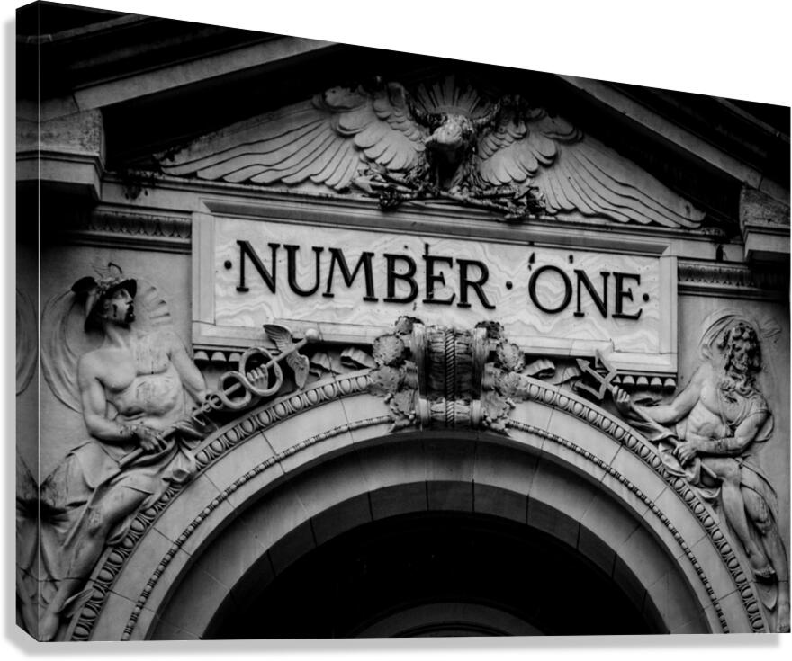 number one broadway  horizontal 1478 One 13k Canvas Print