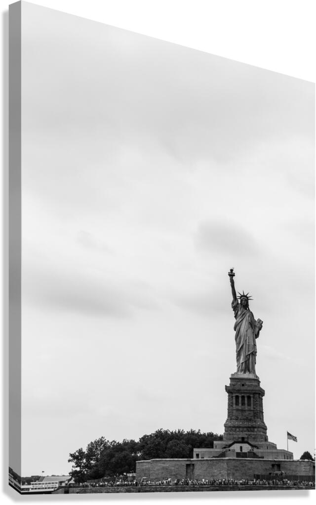 statue of liberty fort wood  vertical 1448 Fort 1 Canvas Print