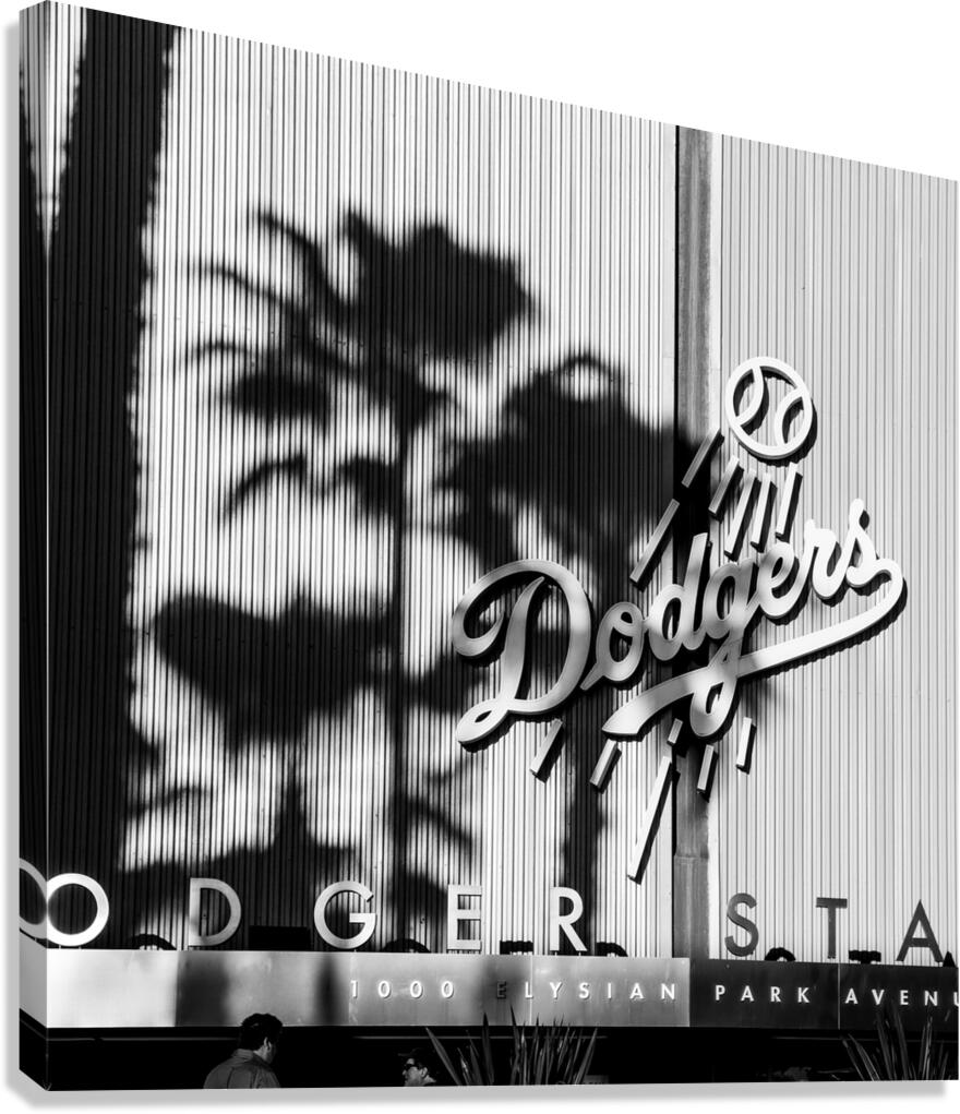 dodger stadium elysian park  square 2159 Elysian Canvas Print