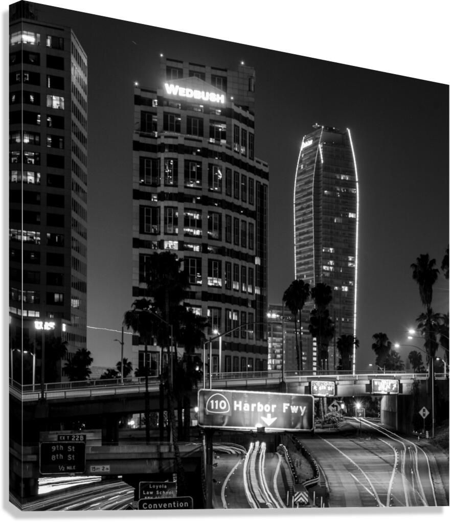 ritz carlton wedbush buildings  square 2203 Wedbu Canvas Print