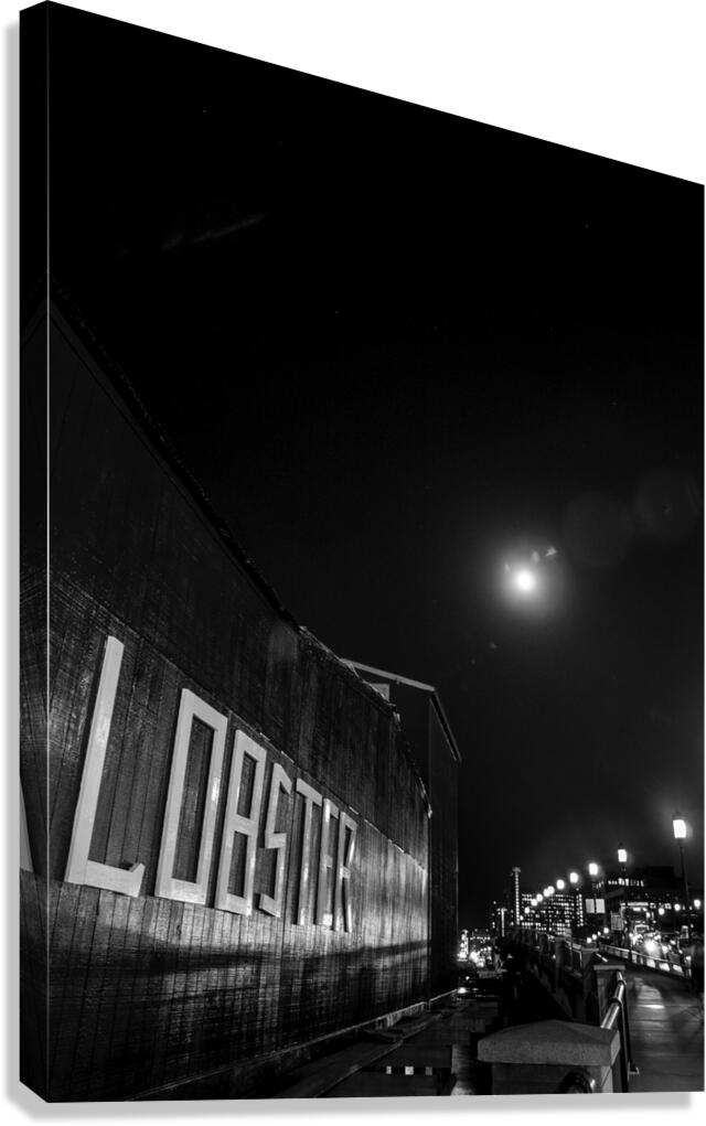 james hook lobster company building  vertical 34 Canvas Print