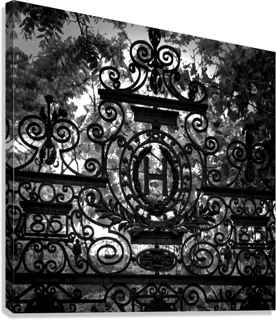 harvard gate  square 1379 Gate 13k Canvas Print