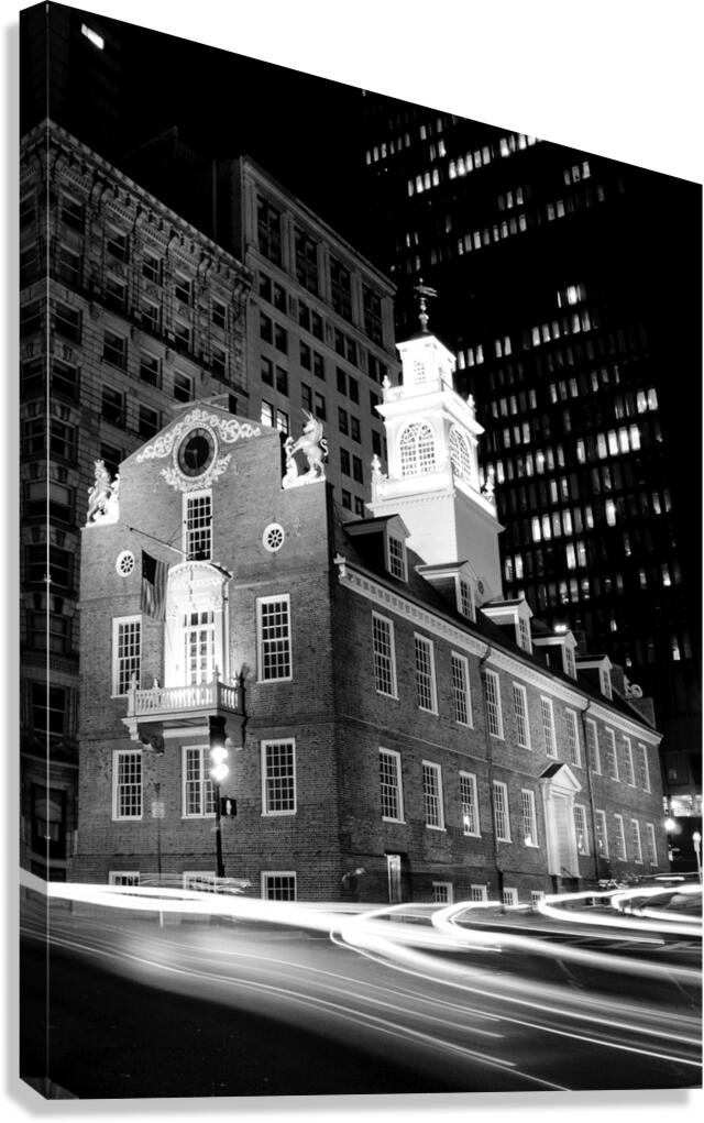old state house  vertical 44 State 13k Canvas Print
