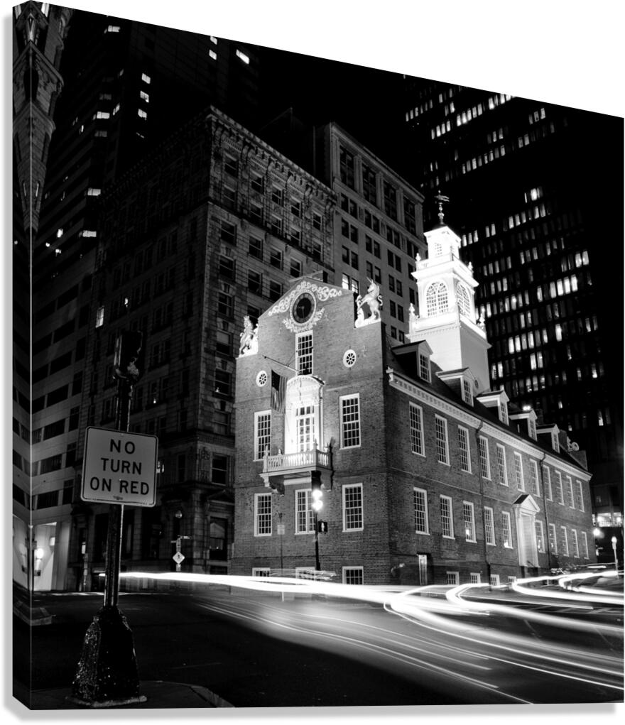 old state house  square 44 State 13k Canvas Print