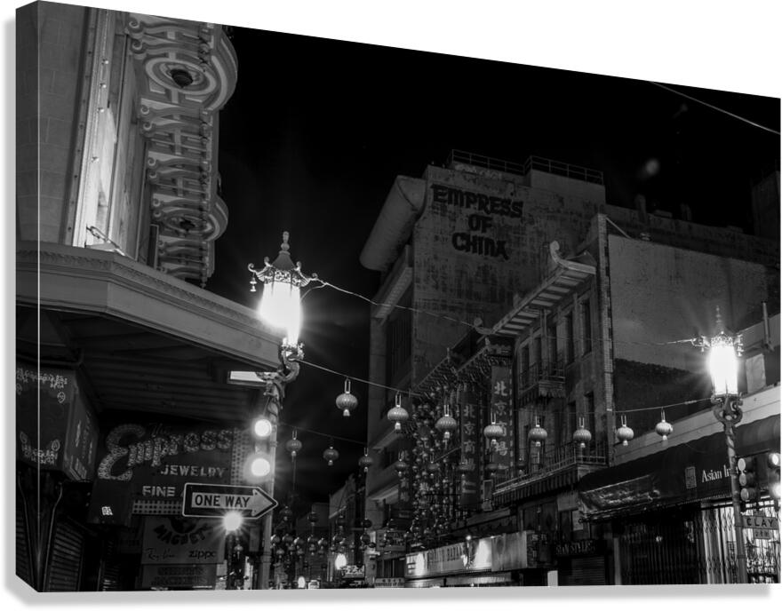 empress of china chinatown  horizontal 2948 Empre Canvas Print