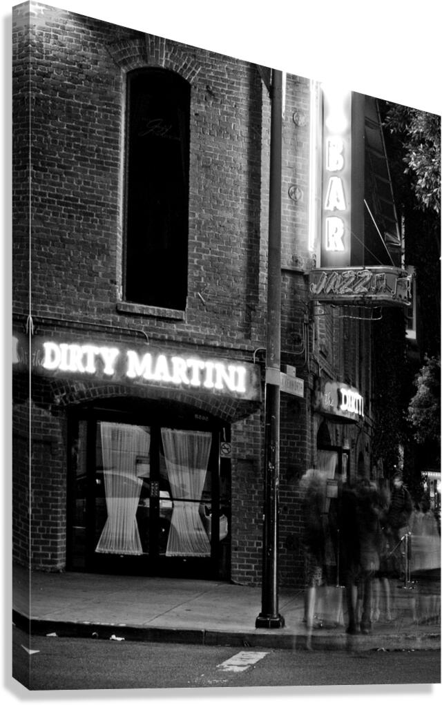 dirty martini bar  vertical 497 Dirty 13k Canvas Print