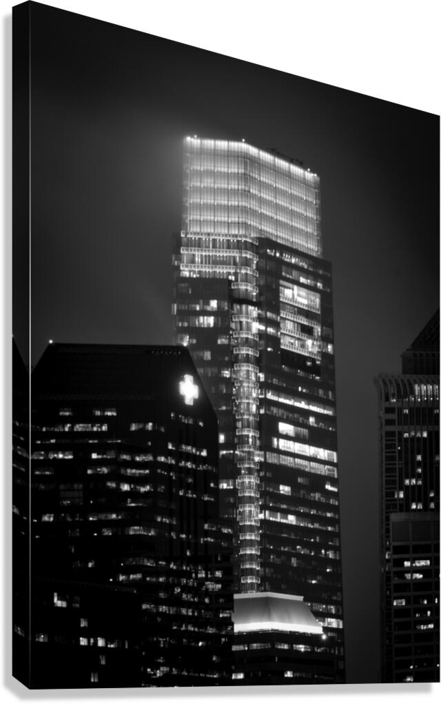 top comcast tower  vertical 983 Comcast 13k Canvas Print