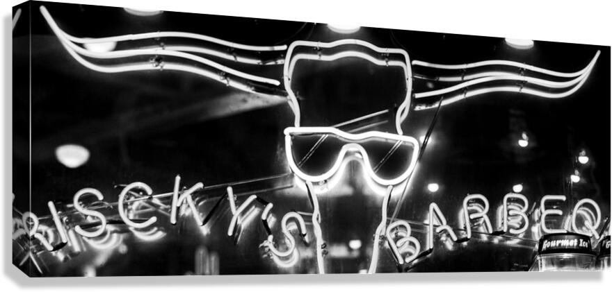 risckys barbeque  panoramic 816 Risckys 13k Canvas Print