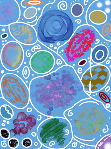 Circle Overload In Blue