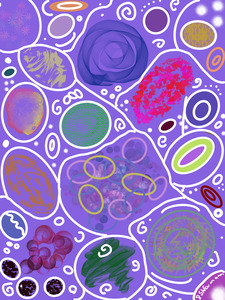 Circle Overload In Purple