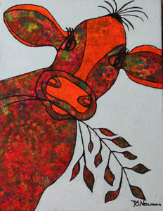 Whimsical Cow