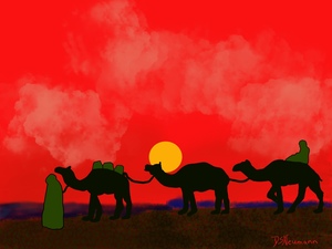 Night Caravan by Dorothea Neumann