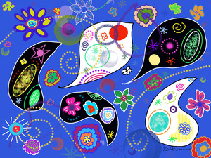Paisley Blue