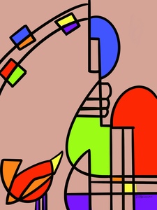 Song Bird 5 by Dorothea Neumann