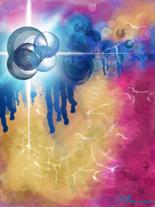 Abstract art - Star Burst