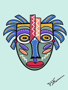 Tribal Mask 13