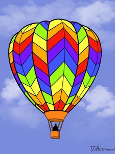 Up Up  & Away by Dorothea Neumann