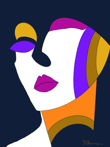 Woman Behind The Mask