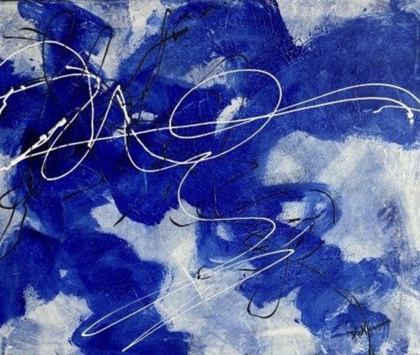 Blue Nebula Print