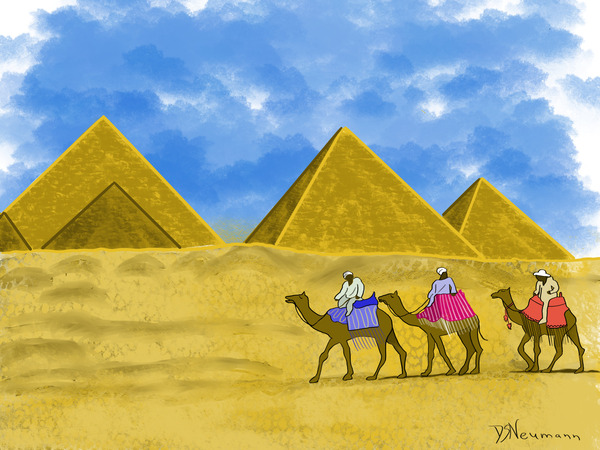 Caravan Print