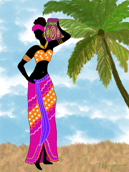Jamaican Woman by Dorothea Neumann