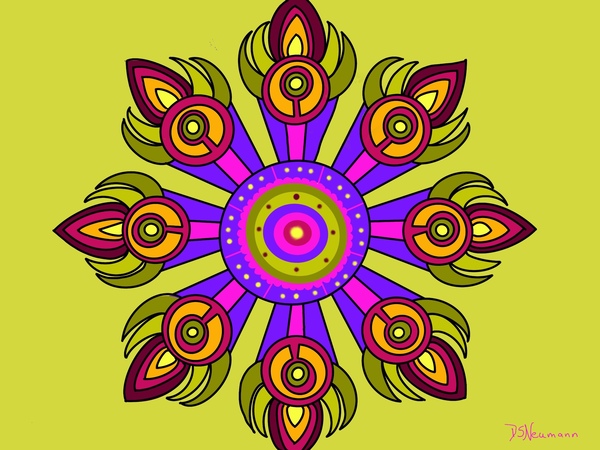 Kaleidoscope 4 Print