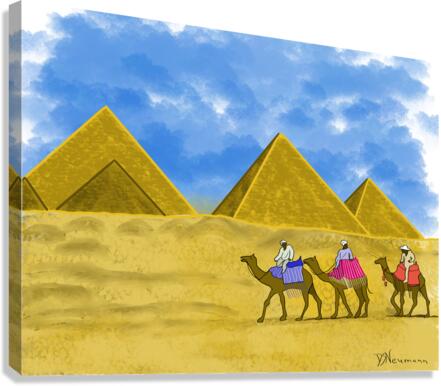 Caravan Canvas Print