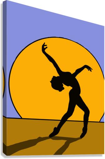 Ballerina Canvas Print