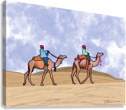Caravan 2 Canvas Print
