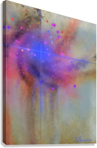 Flaming Star 2 Canvas Print
