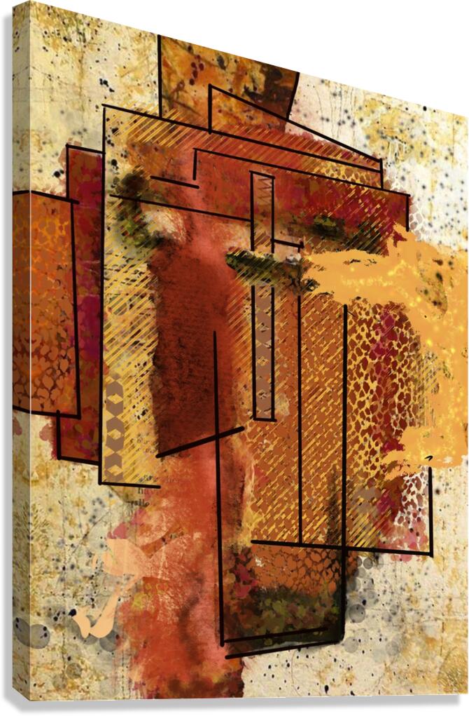 Almost Geometric Canvas Print