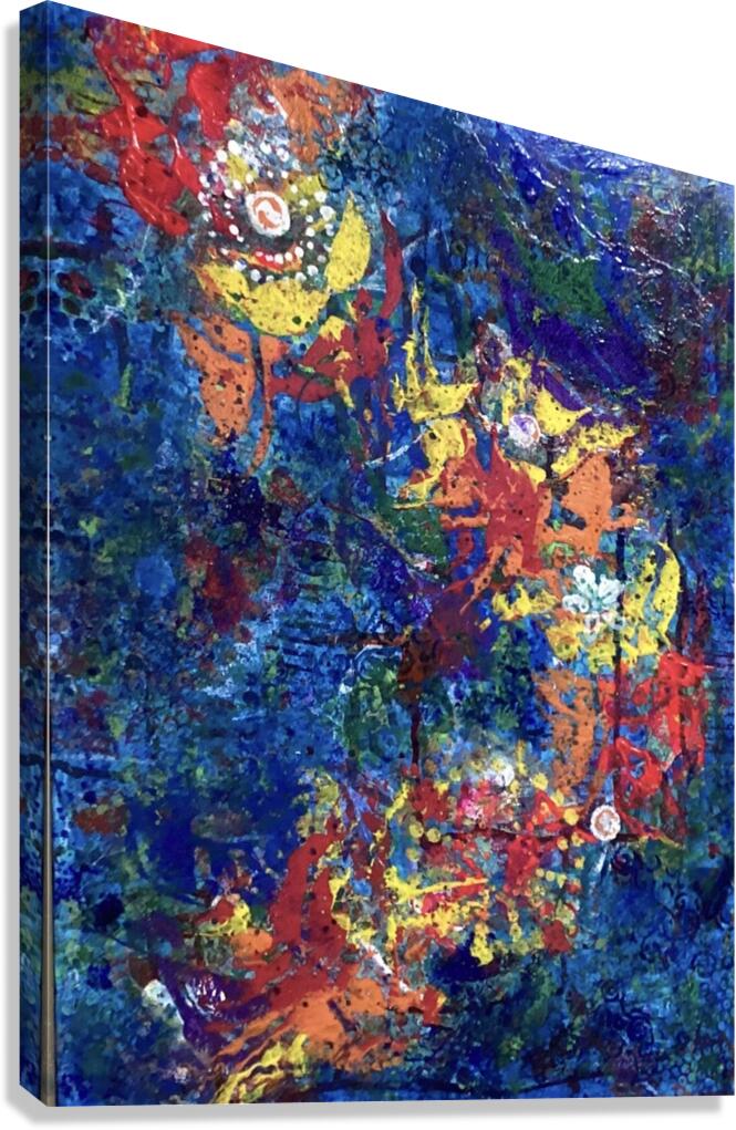 Spatial Chaos Canvas Print