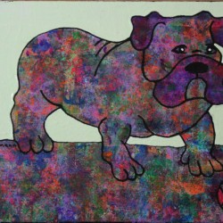Whimsical Bulldog 