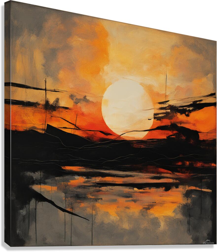 Sunset 1 Canvas Print