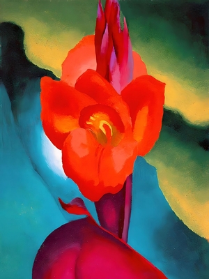 Georgia OKeeffe - Red Canna 1919