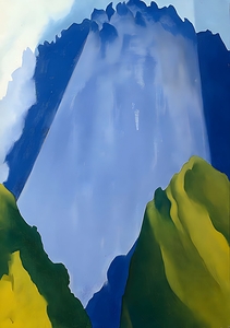 Georgia OKeeffe - Peru - Machu Picchu Morning Light 1957