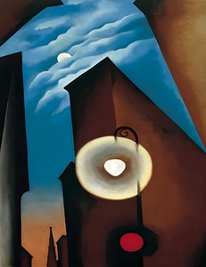 Georgia OKeeffe - New York with Moon