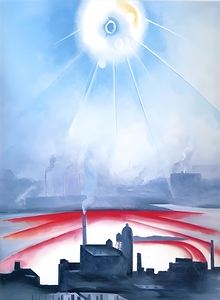 Georgia OKeeffe - East River No 1 