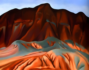 Georgia OKeeffe - Purple Hills No II